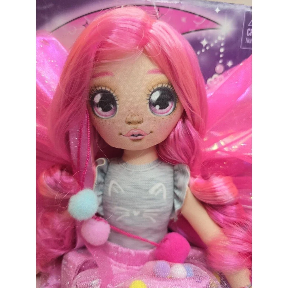 Moose Toys Dream Seekers Bella 14” Fairy Doll Pink Hair Wings New in Box